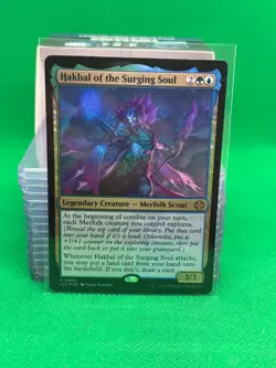 MTG - HAKBAL OF THE SURGING SOUL(FOIL) - Caverns of Ixalan Com (M) - Image 1