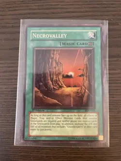 Necrovalley PGD-084 Super Rare, 1st Edition, NM/VLP Yugioh - Image 1