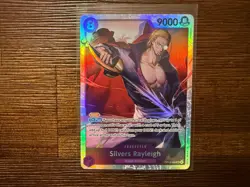 Silvers Rayleigh OP13-066 One Piece CCG Carrying On His Will Foil - Image 1