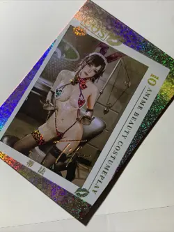 Tifa Lockhart Final Fantasy 7 Cosplay Sexy Goddess Story Anime Ai Holo Card Girl - Image 3