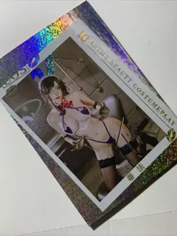 Tifa Lockhart Final Fantasy 7 Cosplay Sexy Goddess Story Anime Ai Holo Card Girl - Image 4