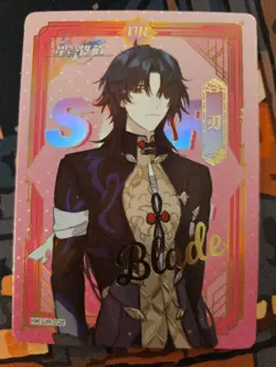 Honkai Star Rail Blade HK-UR-028 Premium Holo Goddess Story Anime Cards - Image 1