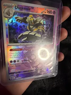 Pokemon TCG Dusknoir Master Ball Pattern Prismatic Card Evolutions 037/131 - Image 3