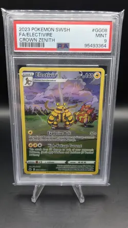 Elective GG08/GG70 — PSA 9 (MINT) — Crown Zenith — Full Art Rare Pokemon Card - Image 1