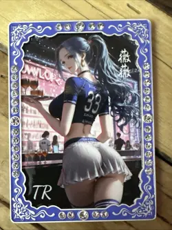 One Piece CCG Goddess Vivi Metal Card - Bar Waitress /66 - Image 1