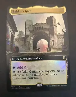 Baldur's Gate (Extended Art) Battle for Baldur's Gate MTG Foil Near Mint - Image 1