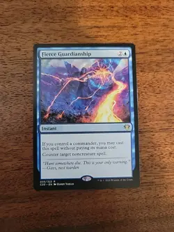 Magic the Gathering MTG TCG Fierce Guardianship R 035/322 Commander 2020 LP/NM - Image 2
