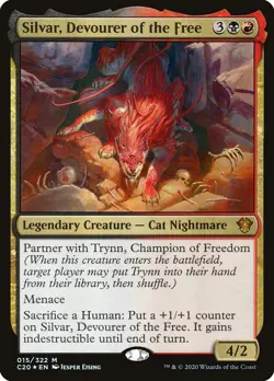 Silvar, Devourer of the Free FOIL - Commander 2020 (C20) - (Near Mint NM) - Image 1
