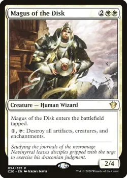 Magus of the Disk - Commander 2020 (C20) - (Near Mint NM) - Image 1