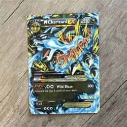 Pokemon M Charizard EX MEGA Full Art Holo Card 230 HP 69/106 English - Image 1