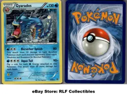 2015 Pokemon, XY Ancient Origins Promos, #20/98 Gyarados, Cosmos Holo Rare - Image 1