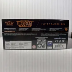 Pokemon TCG Obsidian Flames Elite Trainer Box Charmander *Corner Rip* - Image 4