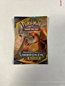 Charizard & Reshiram Holo Sticker | Pokemon Sun & Moon: Unbroken Bonds (K54) - Image 1