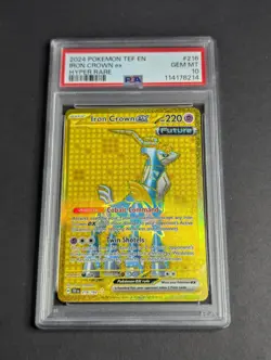 Iron Crown ex 216/162 - Temporal Forces Hyper Rare (PSA 10) - Pokemon TCG - Image 1