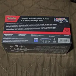 Pokemon TCG Scarlet and Violet Prismatic Evolutions Surprise Box Factory Sealed - Image 2