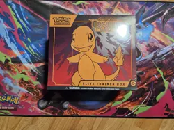 Pokemon TCG Scarlet & Violet Obsidian Flames Elite Trainer Box Charmander - Image 1
