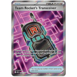 Team Rocket's Transceiver 263/217 Ultra Rare ME: Ascended Heroes Pokemon - Image 1