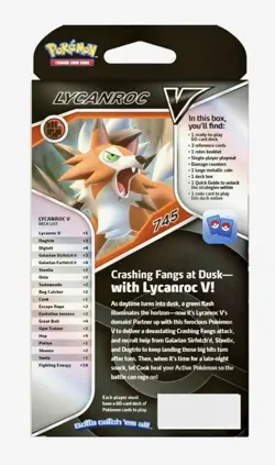 Pokemon TCG: Lycanroc V Battle Deck - Image 2