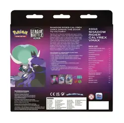 Pokemon TCG: Shadow Rider Calyrex VMAX League Battle Deck NEW/SEALED - Image 2