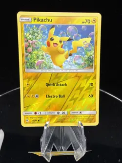 POKEMON PIKACHU 19/68 REVERSE HOLO HIDDEN FATES NM NEAR MINT - Image 1