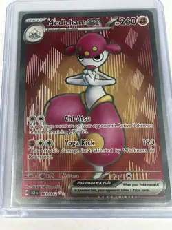 Medicham ex 161/142 Stellar Crown M/NM - Pokemon TCG - Free Shipping - Image 1
