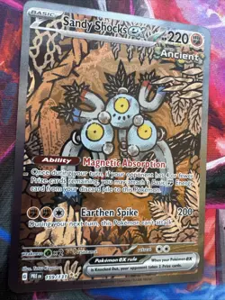 Pokemon Sandy Shocks EX Holo Illustration Rare Sv: Prismatic Evolutions 159/131… - Image 2