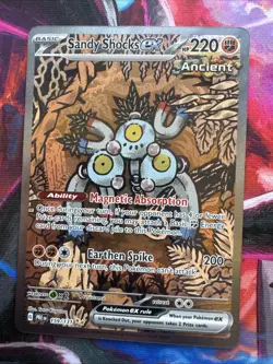 Pokemon Sandy Shocks EX Holo Illustration Rare Sv: Prismatic Evolutions 159/131… - Image 3