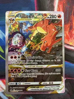 Pokemon TCG Charizard VSTAR SWSH262 Holo Black Star Promo Alternative Art - Image 5
