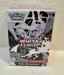 Pokemon TCG: Scarlet & Violet White Flare Factory Sealed Booster Bundle Box - Image 1