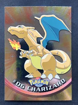 1999 Pokemon Topps TV Series 1 Charizard Foil #6 - NM/LP - Image 1
