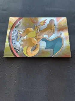 1999 Pokemon Topps TV Series 1 Charizard Foil #6 - NM/LP - Image 5