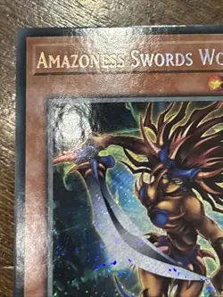 Amazoness Swords Woman (Secret Rare) SGX3-END02 Speed Duel GX 1st Edition LP - Image 2
