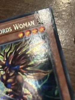 Amazoness Swords Woman (Secret Rare) SGX3-END02 Speed Duel GX 1st Edition LP - Image 5