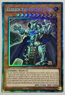 Eldlich The Golden Lord RA01-EN019 (NM) Collector’s Rare 1st Edition Yu-Gi-Oh! - Image 1