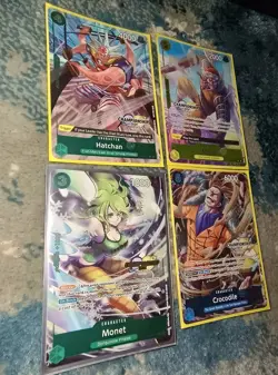 One Piece Card Game Stamped Championship Promo Crocodile Monet 2024 - Image 1