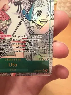 Uta (061) (Manga) EB03-061 Extra Booster: One Piece Heroines Edition Foil - Image 5