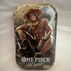 One Piece Tin Pack Set Vol. 2 Ace - Bandai TCG Volume Two - SEALED - Image 1