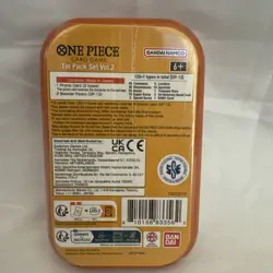 One Piece Tin Pack Set Vol. 2 Ace - Bandai TCG Volume Two - SEALED - Image 2