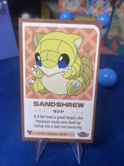 Sandshrew #27 - Baby Chibi Reedition 2024 - Pokemon Card - Image 1