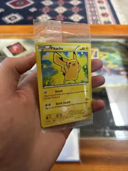 Pokemon Card - Pikachu XY 42/146 - Holo - Movie Promo - Factory Sealed - Image 2