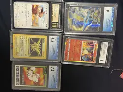 Lot Of CGC Graded Cards Pokemon Modern and Japanese - Image 3