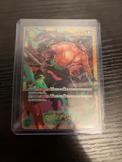 Roronoa Zoro OP06-118 SEC One Piece Card PRB-02 The Best Vol. 2 Japanese Bandai - Image 1