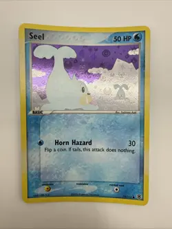 Seel 78/112 EX FireRed & LeafGreen Reverse Holo Common Pokemon Card - Image 3