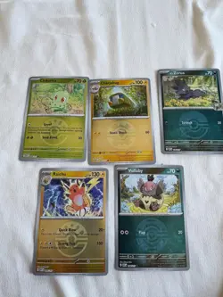 Pokemon Ascended Heroes Lot Of 5 Pokeball Reverse Holo Pattern Cards NM - Image 1