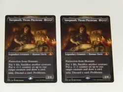 MTG Magic The Gathering 2X Yawgmoth, Thran Physician Borderless Dominaria MINT! - Image 1