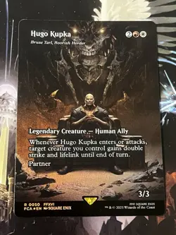 MTG | Hugo Kupka - Bruse Tarl, Boorish Herder (0050) ✨FOIL✨ [FINAL FANTASY] - Image 1