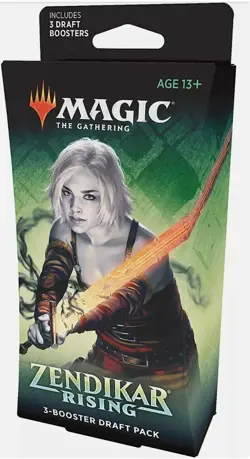 Magic: The Gathering Zendikar Rising 3-Booster Draft Pack - Image 1