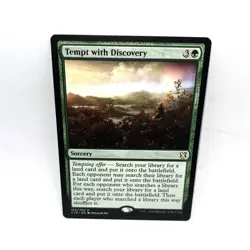 Tempt with Discovery Commander 2019 C19 183/302 MTG Magic The Gathering - Image 1