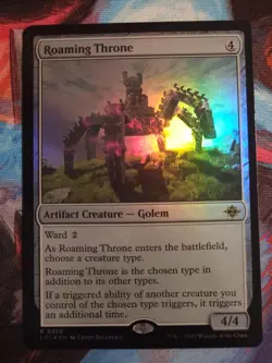 Roaming Throne The Lost Caverns of Ixalan Foil - Image 1