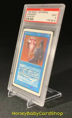 MTG Unlimited Edition 1993 Unsummon PSA 9 Mint Old School 93/94 - Image 3